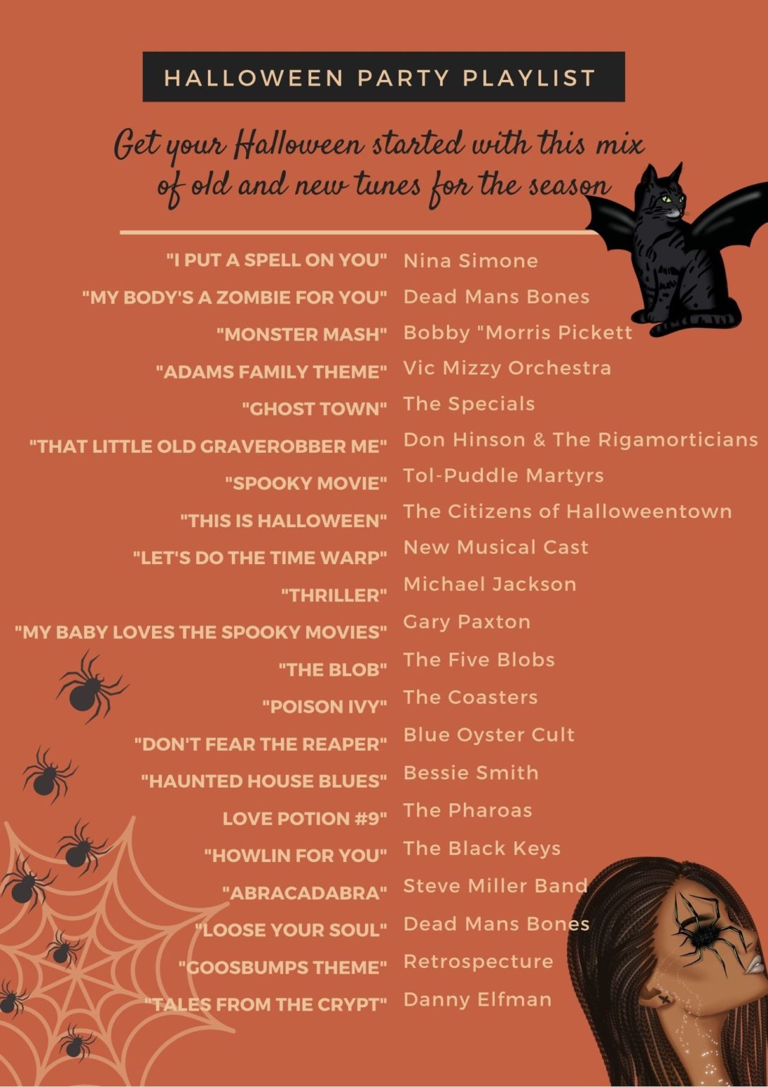 31 Days Of Halloween: Day #8 ... Your Halloween Playlist — A. Lifestyle ...