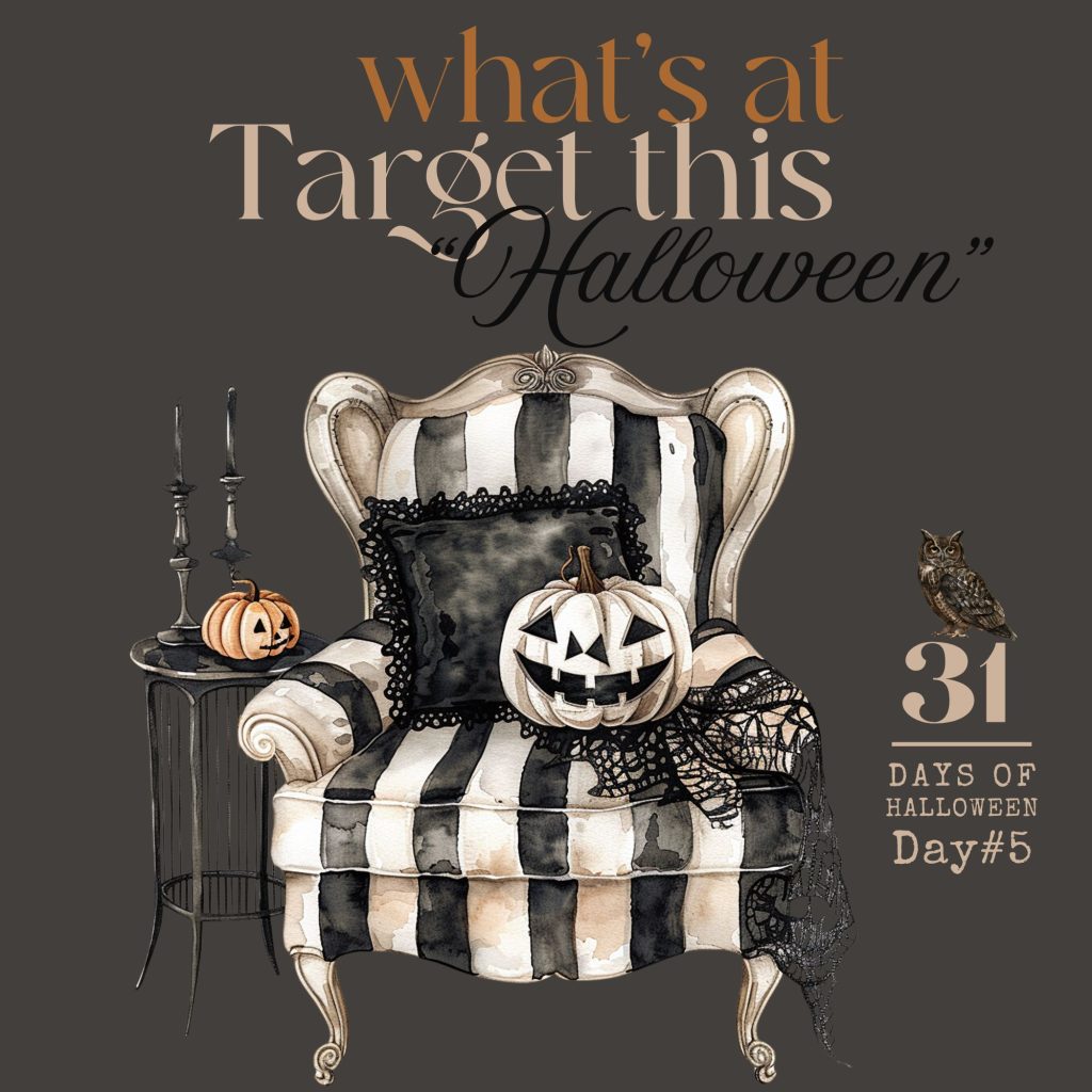 31 Days of Halloween: Day #5 – What’s at Target This Halloween