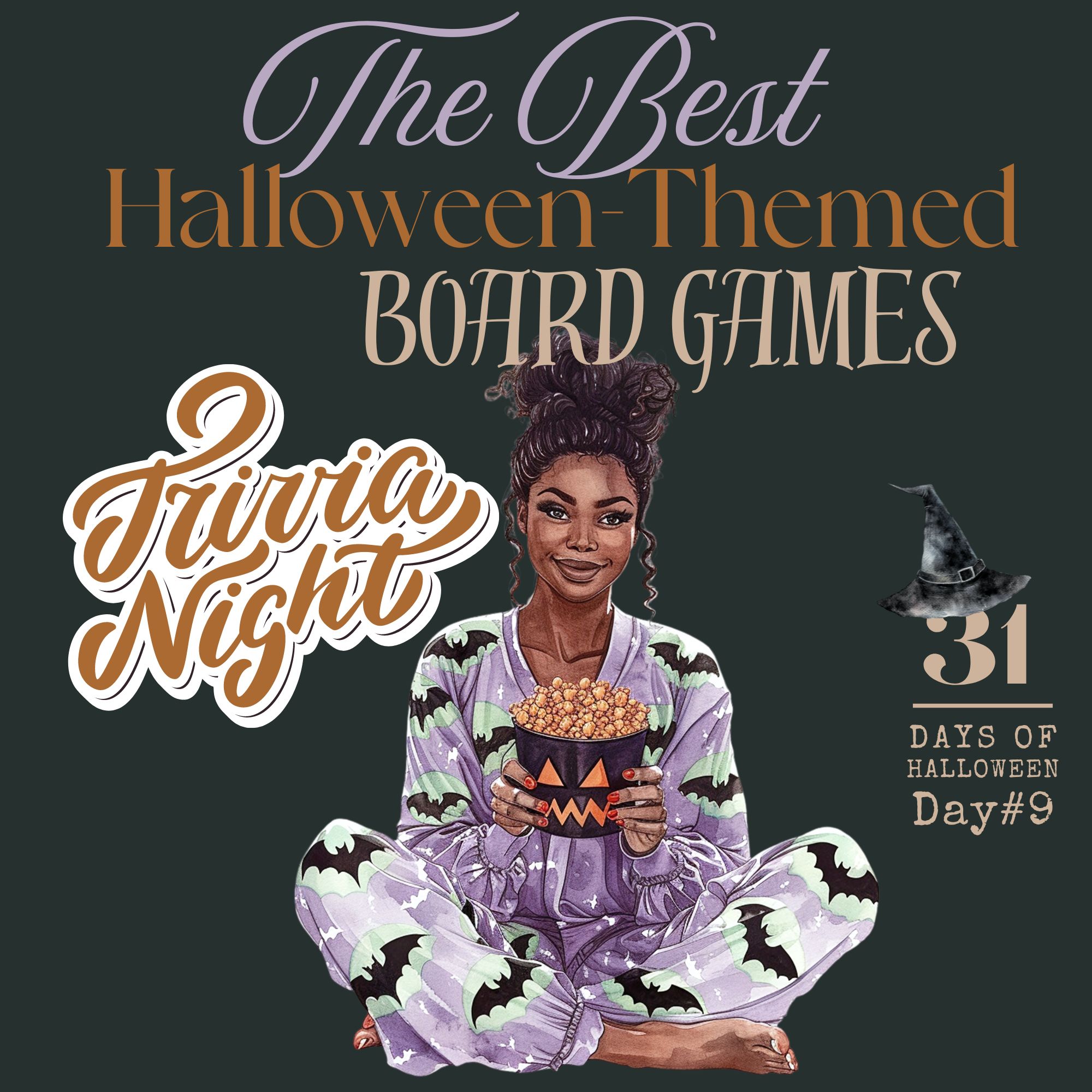 31 Days of Halloween: Day #9 – The Best Halloween-Themed Board Games